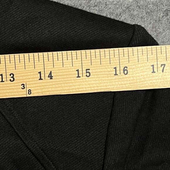 Cabi Love Carol Collection Coat Jacket Women's L Convertible Black Colorblock - Picture 12 of 17